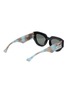 模特儿示范图 - 点击放大 - GUCCI - Recycled Acetate Cateye Sunglasses