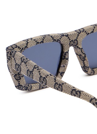 细节 - 点击放大 - GUCCI - Recycled Acetate Rectangular Sunglasses