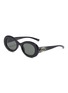 首图 - 点击放大 - GUCCI - Injection Oval Sunglasses