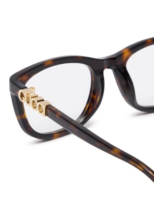细节 - 点击放大 - GUCCI - Recycled Acetate Square Glasses