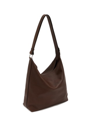 模特儿示范图 - 点击放大 - THE ROW - Ian Leather Shoulder Bag