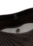 细节 - 点击放大 - DRAGON DIFFUSION - Glendhu Optical Weave Gusset Leather Hobo Bag