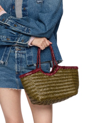 DRAGON DIFFUSION | Nantucket Small Bi-colour Leather Tote Bag