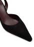 细节 - 点击放大 - THE ROW - 55 Inez Suede Slingback Pumps