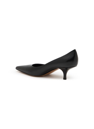 细节 - 点击放大 - THE ROW - 55 Lili Leather Pumps