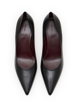 模特儿示范图 - 点击放大 - THE ROW - 55 Lili Leather Pumps