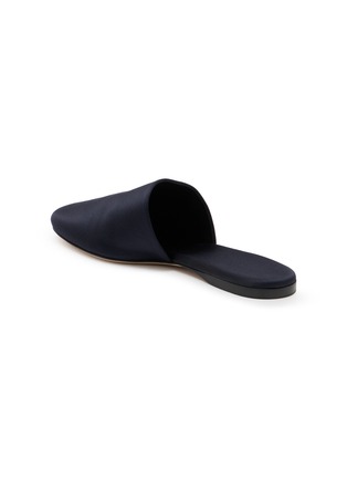 细节 - 点击放大 - THE ROW - Tilda Slip On Satin Slippers