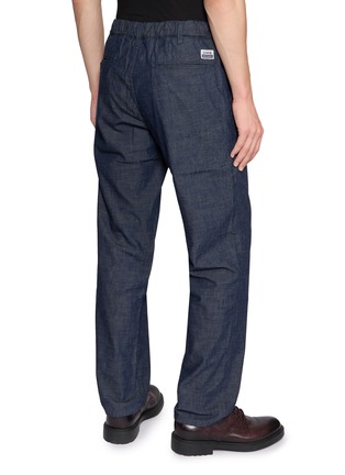 背面 - 点击放大 - EDWIN - Drawstring Waistband Straight Leg Denim Jeans