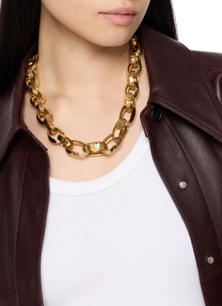 Goossens | Or E Brass Necklace