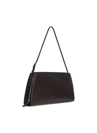 模特儿示范图 - 点击放大 - THE ROW - Dalia Baguette Leather Shoulder Bag