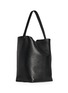 模特儿示范图 - 点击放大 - THE ROW - Medium N/S Park Leather Tote Bag
