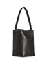 模特儿示范图 - 点击放大 - THE ROW - Small N/S Park Tote Grained Leather Bag