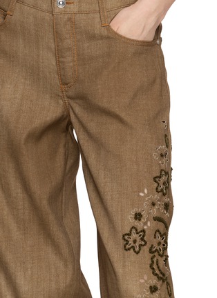  - ERMANNO SCERVINO - Floral Embroidered Pants
