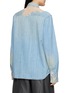 背面 - 点击放大 - ERMANNO SCERVINO - Long Sleeve Embroidered Denim Shirt