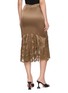 背面 - 点击放大 - ERMANNO SCERVINO - Lace Embroidered Satin Midi Skirt