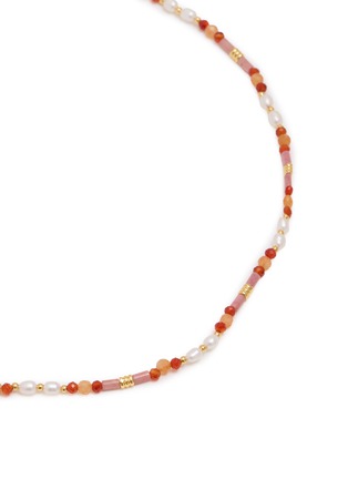 细节 - 点击放大 - MISSOMA - Beaded Gemstone & Pearl 彩珠短项链
