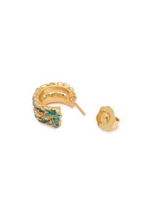 细节 - 点击放大 - FENOMENA - Mosaico Squared Mini Hoop Earrings