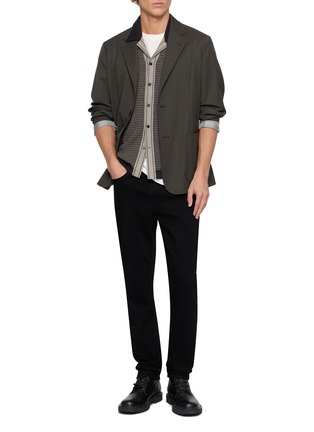 模特儿示范图 - 点击放大 - RAG & BONE - Blocked Harvey Camp Shirt