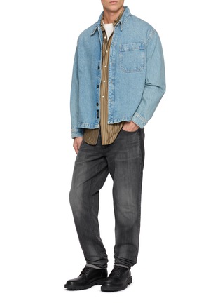 模特儿示范图 - 点击放大 - RAG & BONE - Fit 3 Authentic Stretch Jeans
