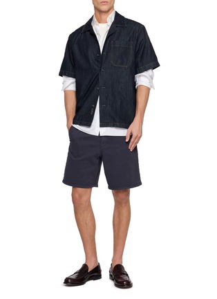 模特儿示范图 - 点击放大 - RAG & BONE - Aero Stretch Shorts