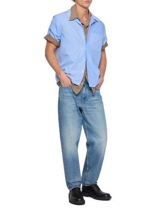 模特儿示范图 - 点击放大 - RAG & BONE - Avery Poplin Shirt