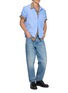 模特儿示范图 - 点击放大 - RAG & BONE - Avery Poplin Shirt