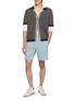 模特儿示范图 - 点击放大 - RAG & BONE - Aero Stretch Shorts