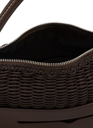 细节 - 点击放大 - JW ANDERSON - Loafer Woven Leather Bag