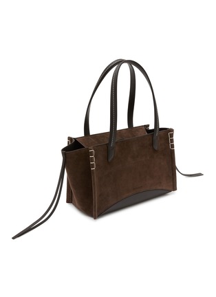 细节 - 点击放大 - JW ANDERSON - Elongated Loafer Suede Cabas Bag