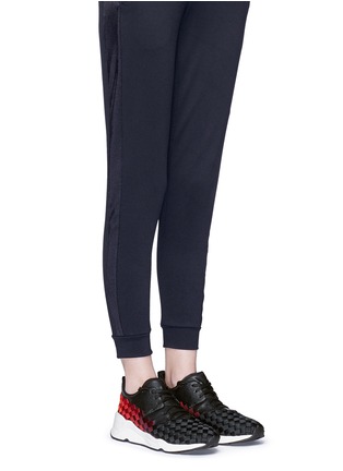 模特儿示范图 - 点击放大 - ASH - MATCH渐变编织系带运动鞋