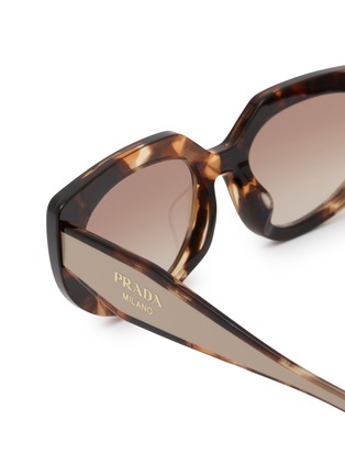 细节 - 点击放大 - PRADA - Acetate Cat-Eye Sunglasses