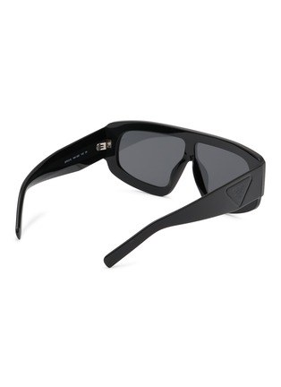 模特儿示范图 - 点击放大 - PRADA - Acetate Irregular Sunglasses