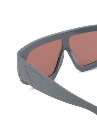 细节 - 点击放大 - PRADA - Acetate Irregular Sunglasses