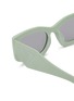 细节 - 点击放大 - PRADA - Acetate Rectangular Sunglasses