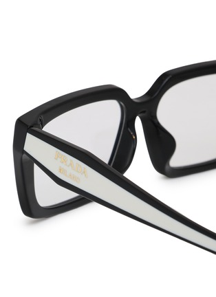细节 - 点击放大 - PRADA - Acetate Square Optical Glasses