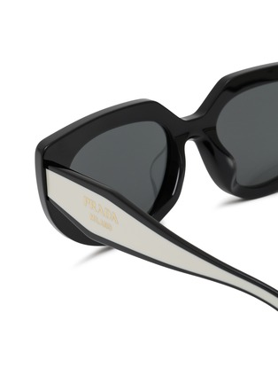 细节 - 点击放大 - PRADA - Acetate Cat-Eye Sunglasses