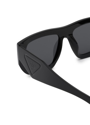 细节 - 点击放大 - PRADA - Acetate Square Sunglasses