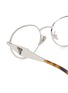 细节 - 点击放大 - PRADA - Metal Oval Optical Glasses
