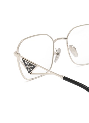 细节 - 点击放大 - PRADA - Metal Square Optical Glasses