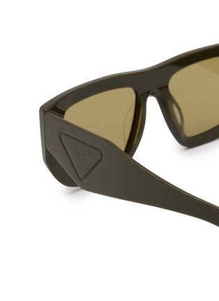 细节 - 点击放大 - PRADA - Acetate Square Sunglasses