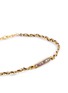 细节 - 点击放大 - MARIE LAURE CHAMOREL - Sterling Silver Crystal Yarn Chain Bracelet
