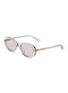 BOTTEGA VENETA 椭圆框太阳眼镜