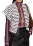 模特儿示范图 - 点击放大 - KIJINOKANOSEI - Chuya Woven Poncho
