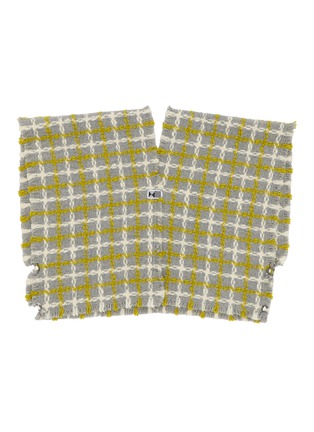 细节 - 点击放大 - KIJINOKANOSEI - Limelight Woven  Poncho