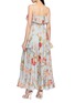 背面 - 点击放大 - ZIMMERMANN - Roselight Frill Floral Silk Maxi Dress