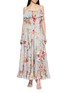 首图 - 点击放大 - ZIMMERMANN - Roselight Frill Floral Silk Maxi Dress