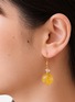 Detail View - 点击放大 - HEALORA - 日光流金 · 黄萤石耳坠