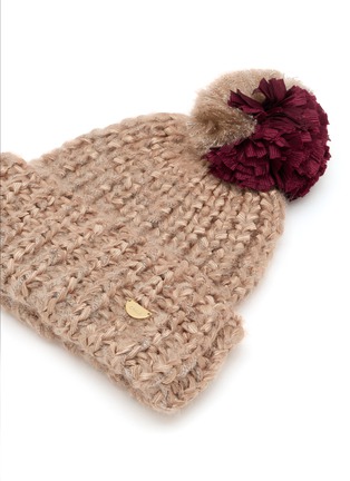细节 - 点击放大 - CA4LA - Two Chunky Knit Beanie