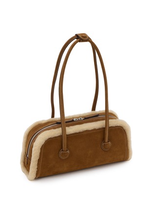 细节 - 点击放大 - MARGESHERWOOD - Soft Boston EW Suede Shoulder Bag
