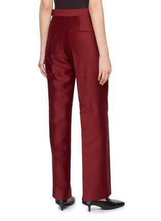 背面 - 点击放大 - GIA STUDIOS - Wool Silk Pacino Trousers